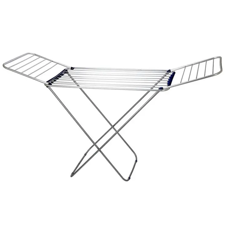 ARISE SHOP-Tendedero de Aluminio Plegable con alas. 16 Metros útiles de tendedero. Medidas Plegado: 54x130x3 cms. - 1