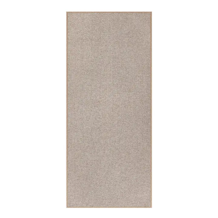 SONGMICS HOME Alfombra, 80 x 200 cm, Alfombra Antideslizante, Alfombra de Yute Sintético, Decoración del Hogar, para Salón, Dormitorio Comedor, Lavable a Máquina, Marrón Camello - 1
