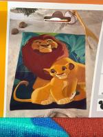 Toalla para Playa Piscina Rey Leon Disney Oficial 70x140cm infantil de microfibra para niños - details 0