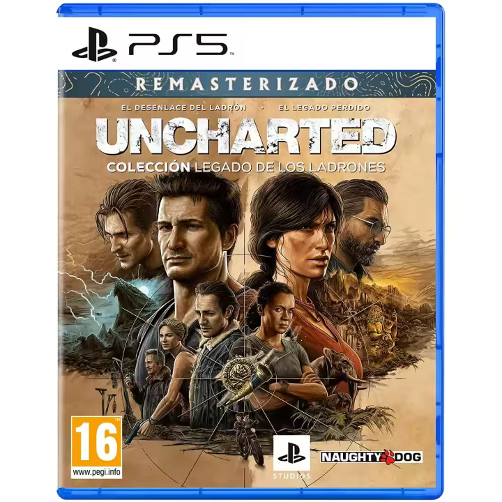 Uncharted Coleccion Legado de los Ladrones Remasterizado PS5 PAL España Nuevo Precintado - 1