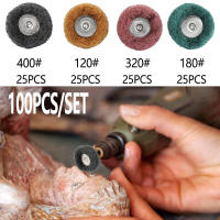 Cepillo Abrautivo Mini De Náilon Herramienta De Pulido Y Enchastre Para Taladro Accesorios De Herramientas Abrasivas Pack De 40/80/100 Piezas - details 1