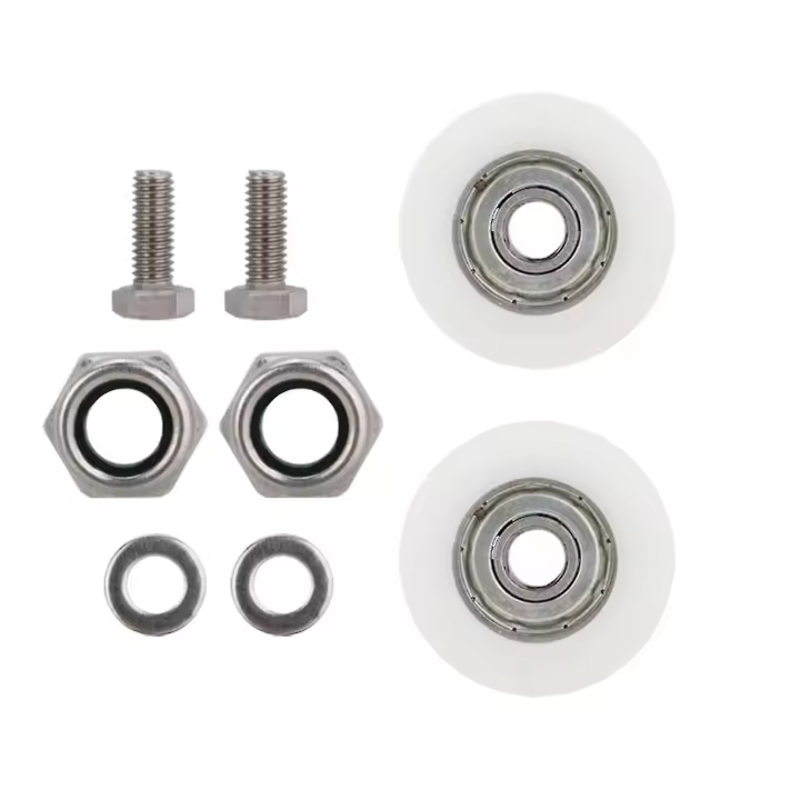 Kit de reemplazo de ruedas para puerta de invernadero Elite de 30 mm de diámetro - 1