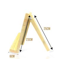 MINOKUA - Atríl Porta Libros de Madera de Pino 25x28 Cm - Ideal para Leer, Estudiar, Cocina, Tablets - details 1