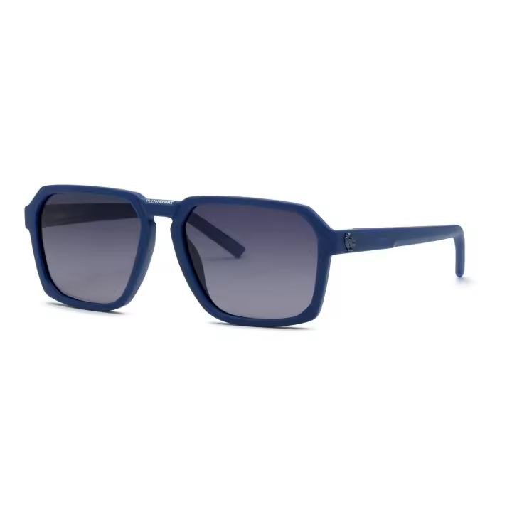 GAFAS DE SOL PHILIPP PLEIN SPORT TOUCHDOWN SSP030 7U4P 59-17  Montura Acetato Azul Mate   Lente Gris Uniforme  - 1