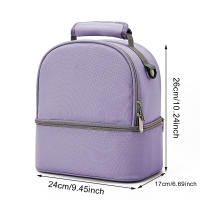 Bolsa De Almacenamiento Para Leche Materna Doble Capa De Aislamiento Con Bolsa Fría Para Alimentos Para Bebés Y Botellas De Alimentación Bolsa Para Mamá - details 12