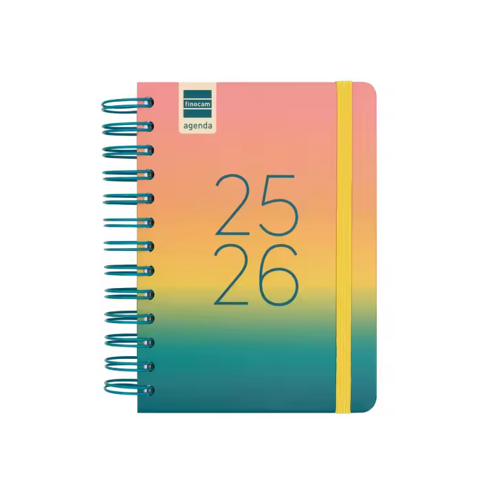 Finocam - Agenda Cosmo Curso 2025 2026 Iris Septiembre 2025- Agosto 2026 (12 meses) Español - 1