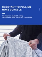 Cubierta De Motocicleta BLALION Protección Contra Lluvia Y Sol Tres Capas De Película De Aluminio Para Vehículos Eléctricos Y Bicicletas Cubierta Impermeable De Protección Para Motos De Tamaños L / XL / XXL - details 8