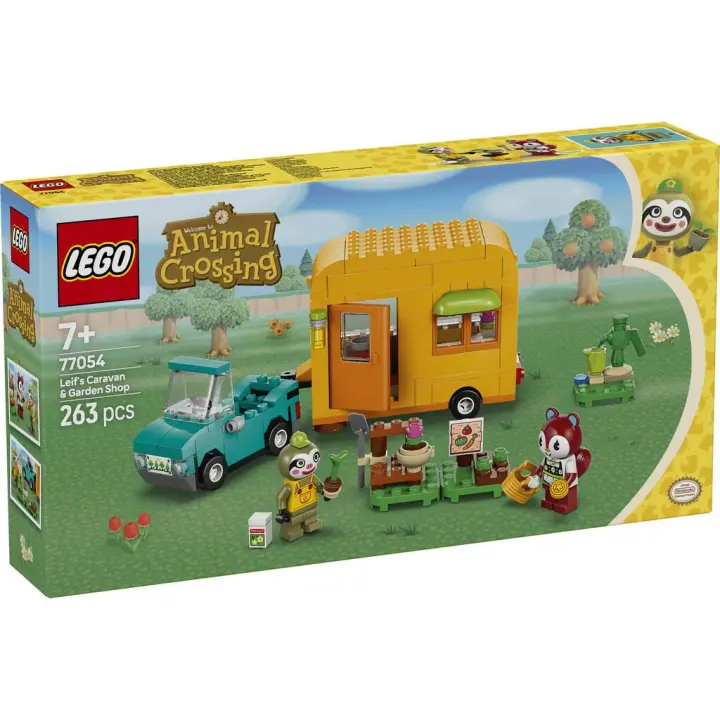 Lego Animal Crossing Caravana de Gandulio y Tienda de Jardinería - 1