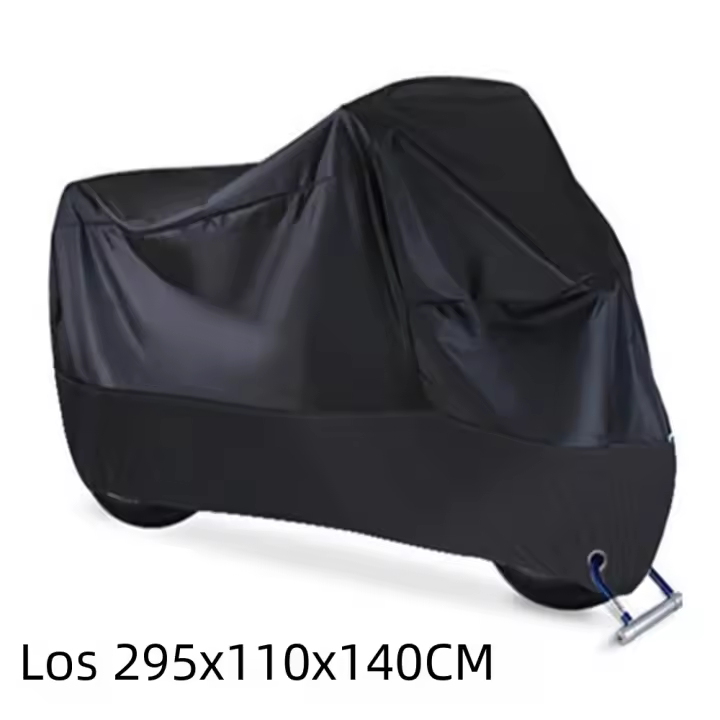 Cubierta de Motocicleta Impermeable para Exteriores e Interiores Resistente al Desgaste Material de Tela para Todas las Estaciones a Prueba de Polvo y UV - 1