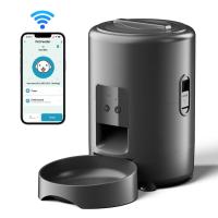Dispensador Automático De Alimentos Para Mascotas 2L TuYa APP Control Inteligente Para Gatos Y Perros Alimento Seco Taza De Medición 50g-100g - details 6