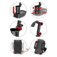 Soporte De Vaso Para Coche Jerefish Expansor De Bebidas Y Montaje Para Móviles Con Rotación De 360° Accesorios Interiores De Automóvil Universal - details 1