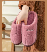 Pantuflas De Peluche Cálidas Para Hombres Y Mujeres Antideslizantes Suaves Comodidad Plana Para El Hogar Interior Dormitorio - details 20