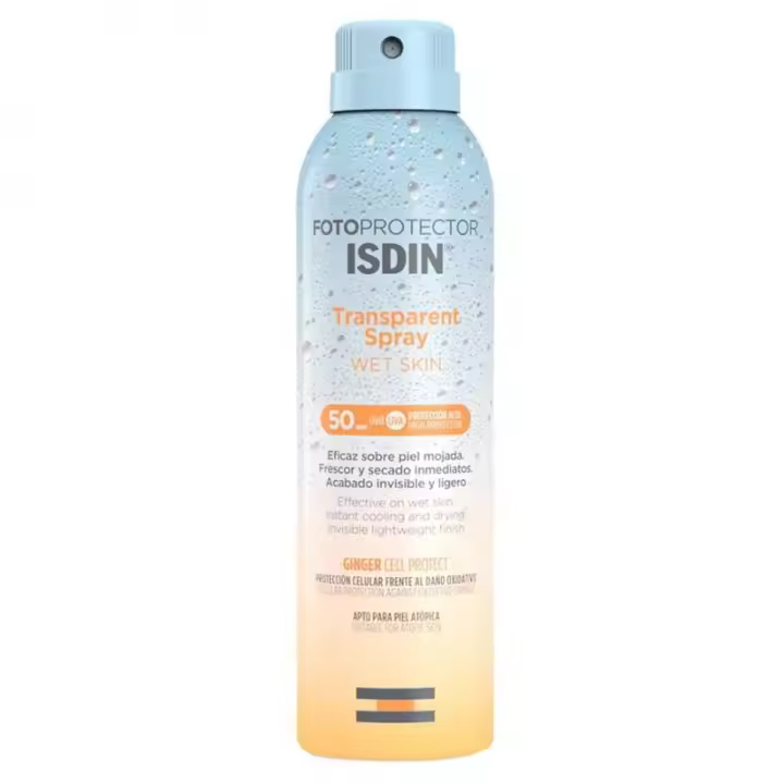 ISDIN SOLAR TRANSPARENT SPRAY WET SKIN SPF 50 250 ML - 1