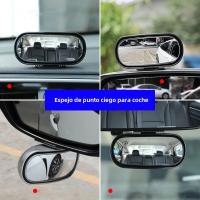 Espejo Retrovisor Auxiliar De Vidrio HD Ajustable Para Coche Ayuda Al Estacionamiento Con Rotación Y Amplio Ángulo De Visión 360 Grados - details 5
