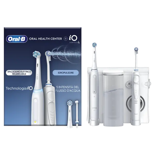Oral-B Centro Dental con Irrigador y cepillo eléctrico Oral-B iO4 - 1