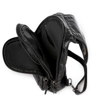 Mochila Pequeña De Cuero Genuino Para Mujer Bolso De Hombro Suave De Cuero Oveja De Alta Calidad Moda Escuela Para Teenager Chicas - details 13