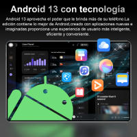 2025 Nueva tableta 5G 10,1 pulgadas Android 13,0 tableta 16GB Ram 1TB ROM tableta Doble Cámara WiFi tipy-C - details 9