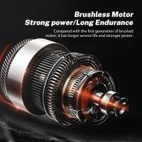 Amoladora angular eléctrica sin escobillas M14 de 125MM, velocidad Variable para batería Makita de 18v, máquina de corte, herramienta eléctrica para carpintería - details 3