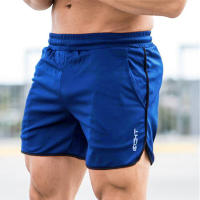Shorts De Fitness Para Hombre Verano Gimnasio Workout Transpirables Mesh Secado Rápido Deportswear Shorts De Playa Pantalones De Correr - details 2