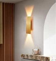 Lámpara De Pared LED 6W Moderna Y Sencilla Para Interior Iluminación Doméstica Para Dormitorio Sala De Estar Pasillo Decoración Aluminio AC85-265V - details 0