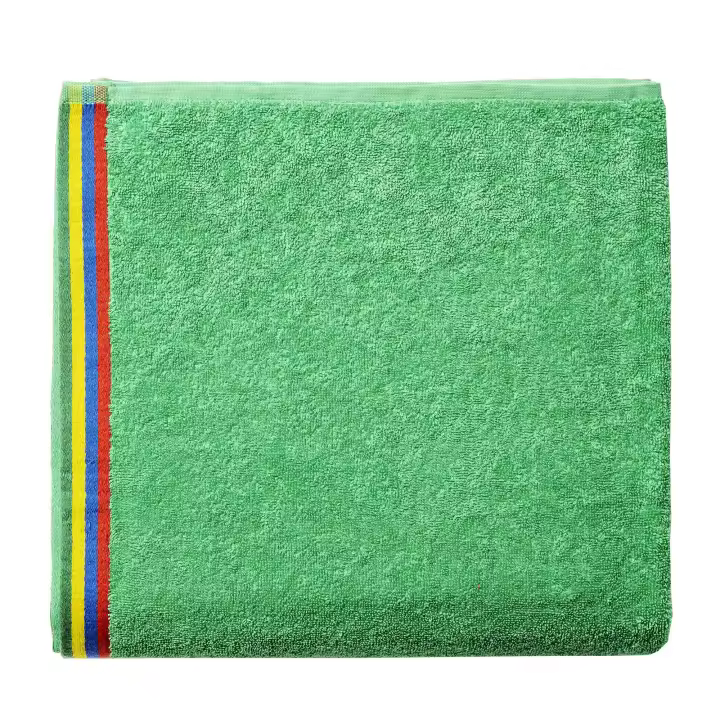 TOALLA DE PLAYA DE NIÑO 70X140CM 450GSM 100% ALGODÓN VERDE KIDS - 1