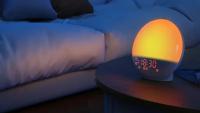Reloj despertador con simulación de amanecer, Radio FM, luz nocturna, sonidos naturales, ayuda para dormir, sueño pesado para niños - details 8