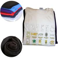 Camiseta Divertida De Ciencia Para Hombres Con Estampado De Galaxia Física Química Biología Astronomía Y Matemáticas Manga Corta Casual - details 2