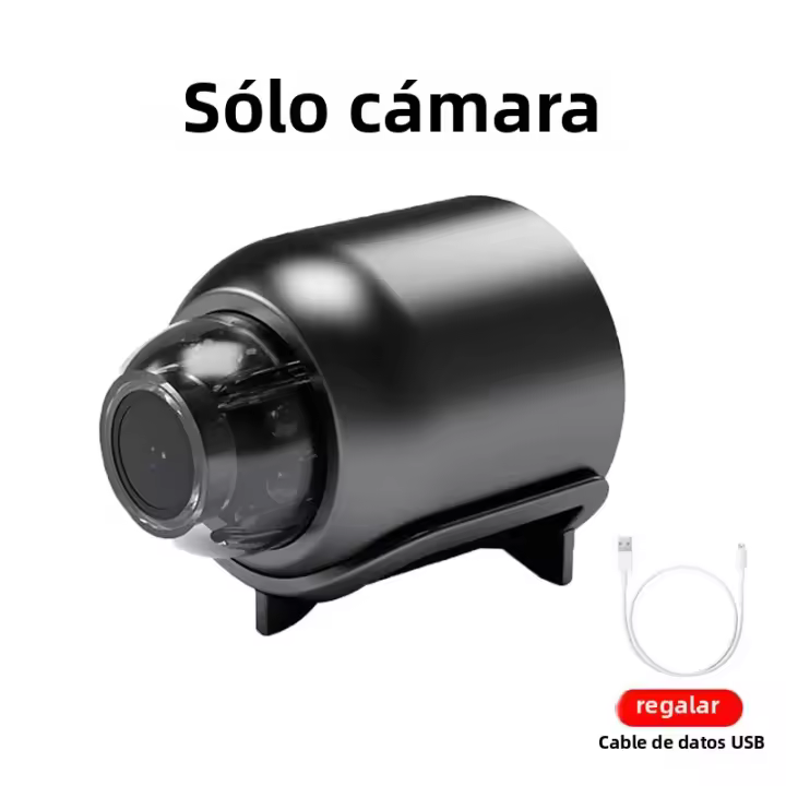 Cámara Mini WiFi X5 Grabadora De Seguridad Vídeo Inalámbrica Visión Nocturna Para Hogar Control Remoto Por App Móvil - 1