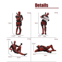 Figura De Acción Deadpool Y Wolverine Juguete De Película Modelo Suave Para Decoración De Habitación Regalo De Cumpleaños Para Niños - details 0