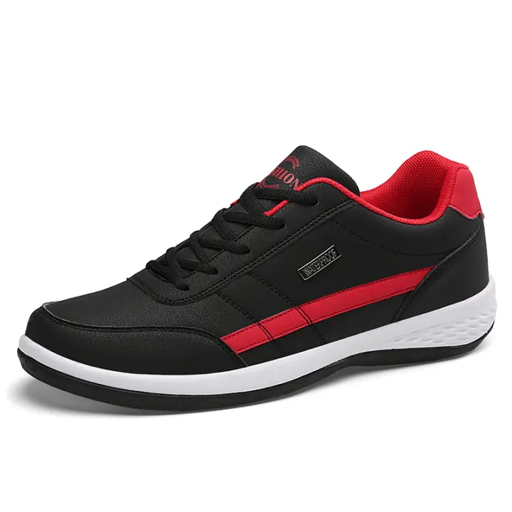 Zapatos De Caminar Para Hombre Tenis Casuales Microfibra Antideslizante Suela De Goma Respirables Resistentes Al Desgaste Para Primavera/Otoño - 1