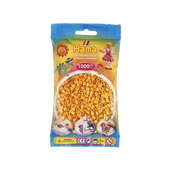 Bolsa Hama 1000 piezas Midi Color Marrón oso de peluche - 1