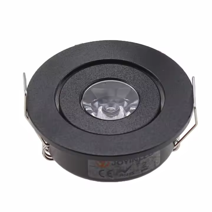 10PCS Spot Light LED Mini 3W 12V 41mm Luz De Piso Revestida IP65 Lámpara De Techo Para Exhibición Y Iluminación De Display - 1