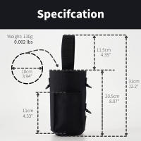 Bolsa Portabotellas Magnética Para Gimnasio Con Imán Integrado Para Adhesión Fácil a Superficies De Metal Bolsa Pouch Para Botellas De Agua - details 2