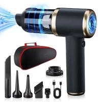 Aspirador de coche, doble uso, aspiración y soplado, mini aspirador inalámbrico, aspirador eléctrico para el hogar, 3 en 1, inalámbrico de mano, entrega rápida, aspirador, alta potencia, aparato para aspirar el pelo de sofás y mascotas - details 1