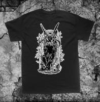 Camiseta Occult Gótica Tamaño Grande Con Símbolos De Estrella De Gato Y Calavera Memento Mori Estilo Medieval Grunge Para Hombres - details 1