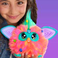 Hasbro Furby  Interactivo de Color Coral Activado por Voz,+ 6 años, 15 Accesorios de Moda, Juguetes animatrónicos de Peluche - Version Española - details 2