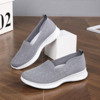 Zapatos Planos Cómodos Para Mujer Verano Transpirables De Malla Para Caminar Al Aire Libre Zapatos Casuales Slip-On Ligeros - details 1