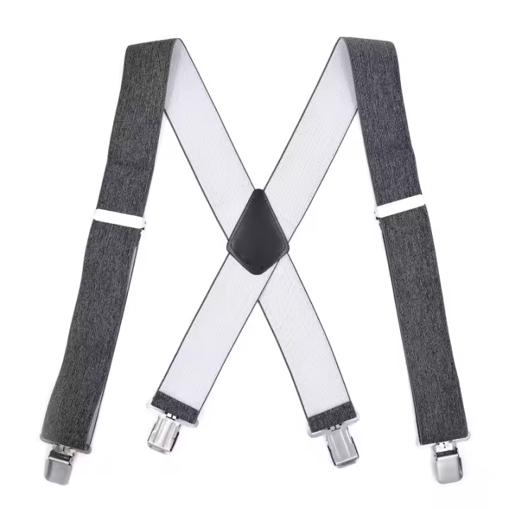 Tirantes para Hombre - Clips Extra Fuerte - Tirantes Sólidos y Artesanales para  Tirantes para Pantalones - Una Talla Para Todos - 1