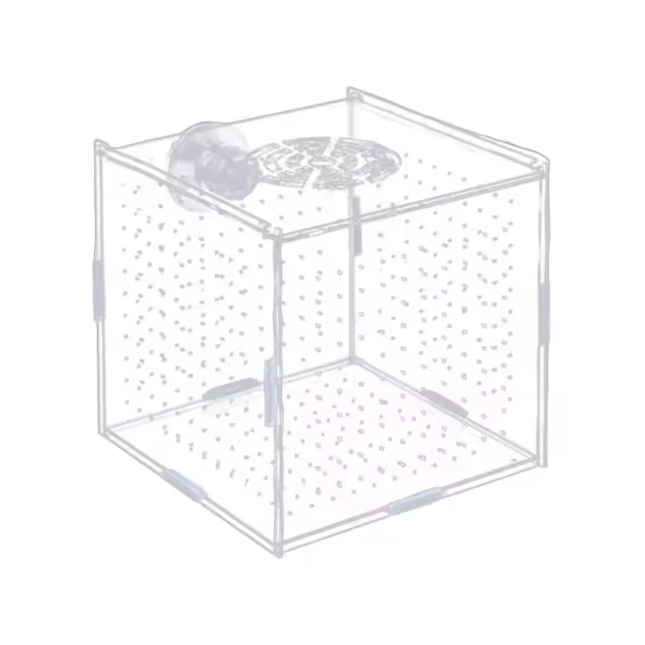 Caja De Aislamiento Para Acuario Multifuncional Portador De Crías De Peces Guppys Y Cangrejos Adecuado Para Peces Agresivos Nuevo Suministro De Acuario - 1