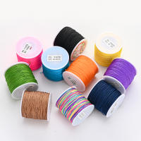 Hilo De Nylon 0.8mm 28 Colores Para DIY Hecho a Mano Cuerda Para Pulseras Collares Accesorios De Manualidades 100m/Roll - details 0