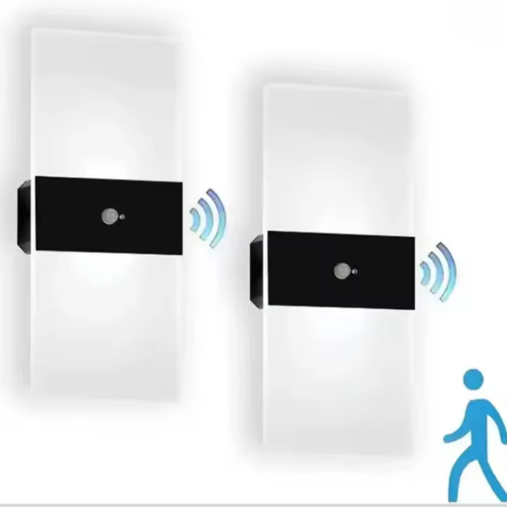 Lámpara De Pared LED Recargable Por USB Con Sensor De Toque O Movimiento PIR Luz Nocturna Magnética Para Interior Decorativa Para Lado De Cama - 1