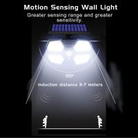 Luces de Seguridad Solares para Exteriores con Sensor de Movimiento - IP65 - 180LED - 3 Modos de Iluminación - Luz Solar para Puerta de Entrada, Jardín, Garaje - Marca No Especificada - details 6