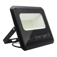 Proyector del luz  Solar fabrilamp modelo Malaquita foco de luz de 40w 6500k Negro 3600lm (20,5x23x6)(35x23,5x2)cm mando y Cable 5m - details 2