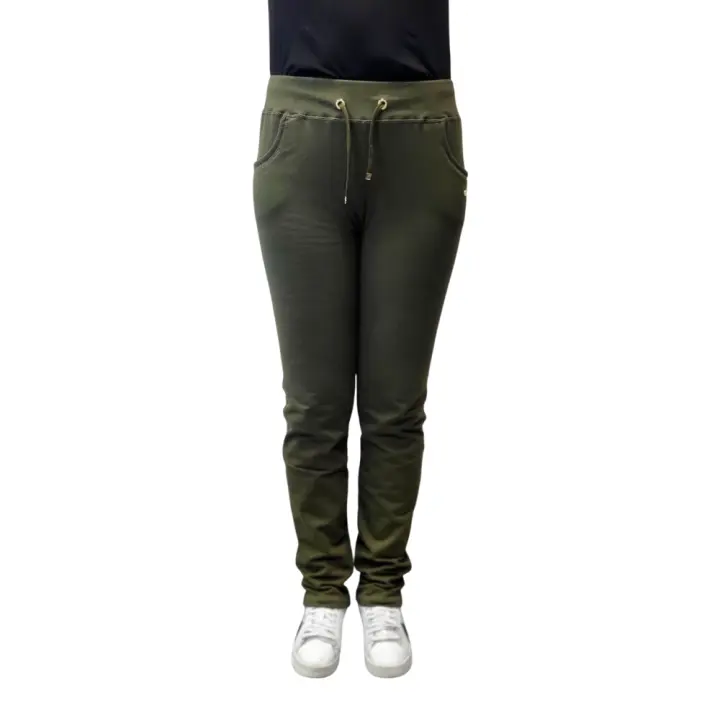 PANTALON SPORT LUXURY MUJER RECTO TIRO M DE INVIERNO - 1