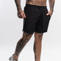 Shorts De Fitness Para Hombre Transpirables Y Secado Rápido Para Gimnasio Y Playa Estilo Casual De Verano Con Bolsillos - details 7
