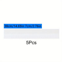 Divisores De Cajones Ajustables 5Pcs Organizador De Cajones Para Almacenamiento Doméstico Maquillaje Plástico DIY - details 9