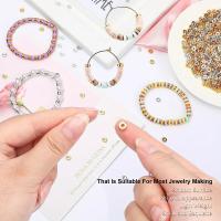 1500pcs De Cuentas De Espaciador Redondas Planas De 6mm Para DIY Pulseras Collares Aretes Hecho a Mano Suministros De Joyería - details 0