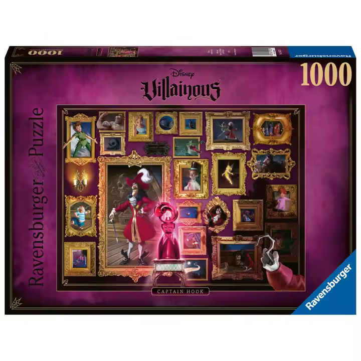 Ravensburger Puzzle Disney Capitán Garfio 1000 Piezas - 1