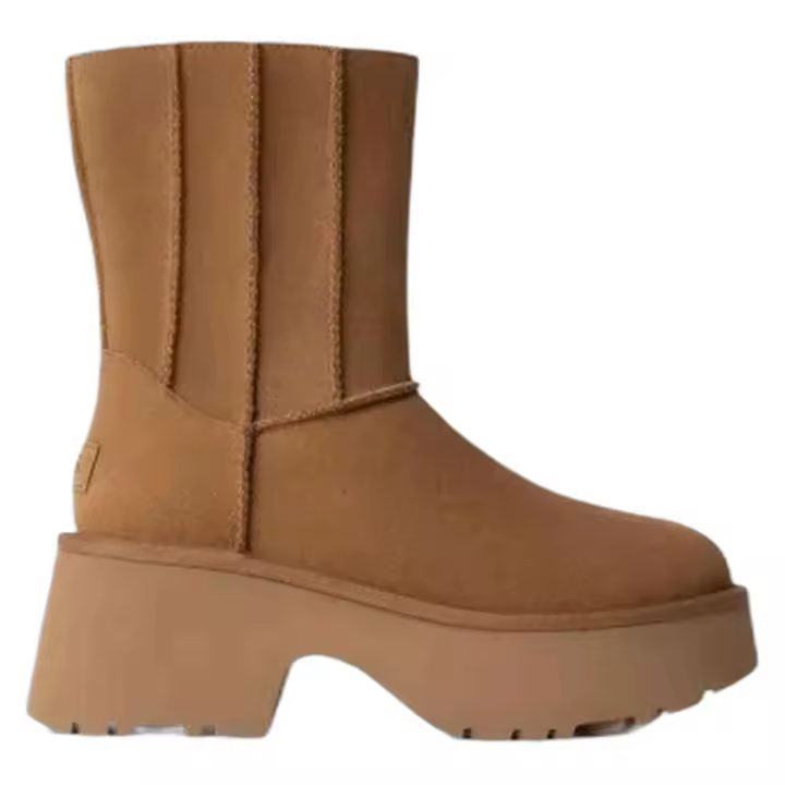 Botas Ugg Classic Twin Seam New Heights para mujer en color beige - 1
