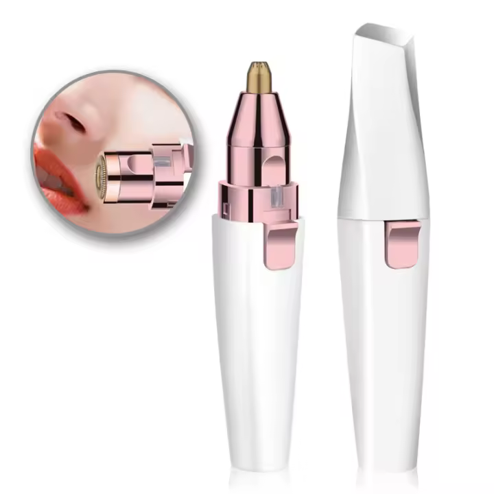 Depiladora Eléctrica USB, recortadora de Cejas, mini afeitadora de labios para Mujeres, depiladora facial - 1